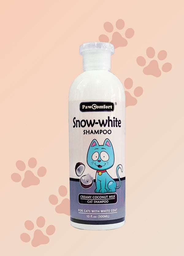 PawComfort Snow-white Shampoo for Cats - 300ml